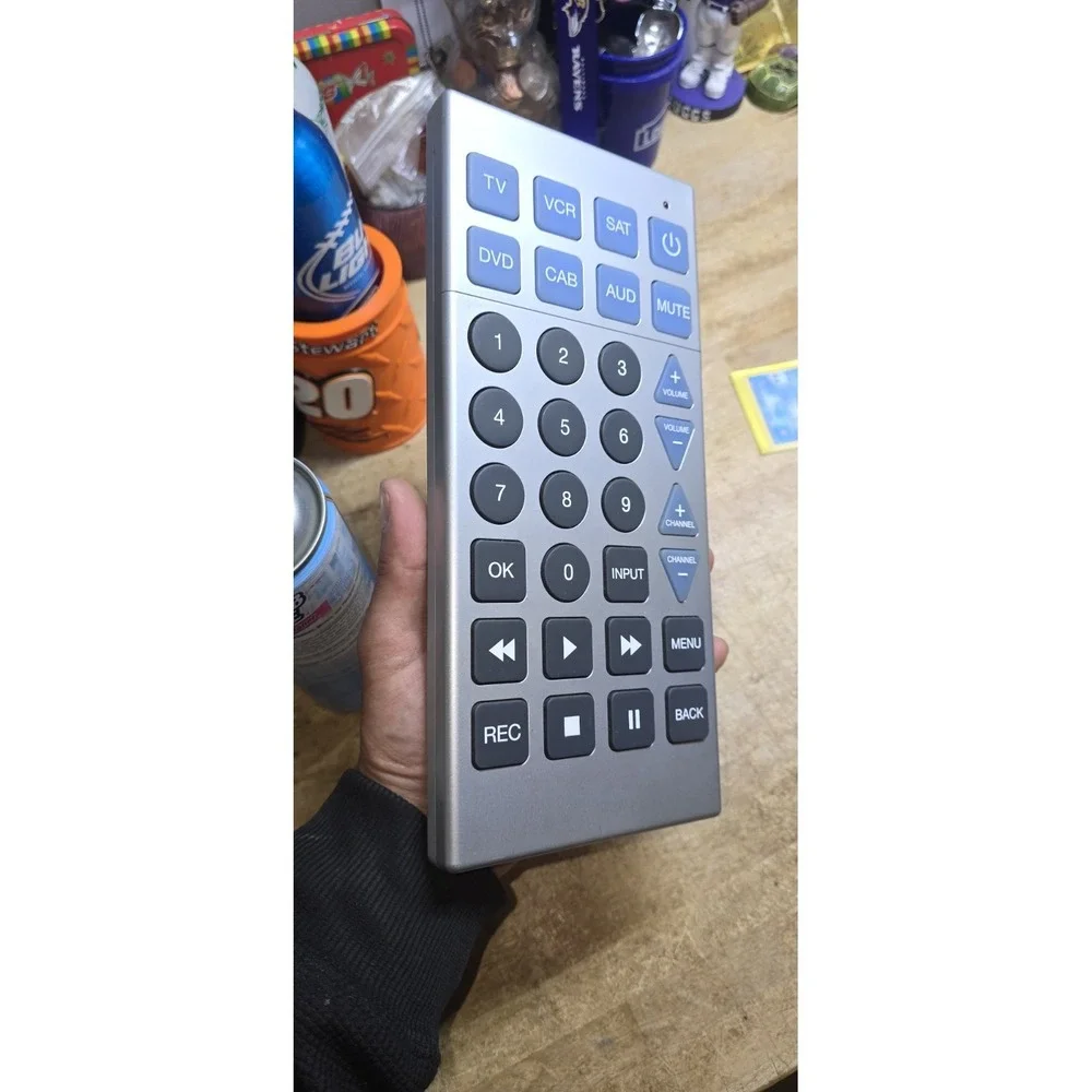 Brookstone Super-Sized TV Remote - Universal 6-in-1 Remote Control Was Tested